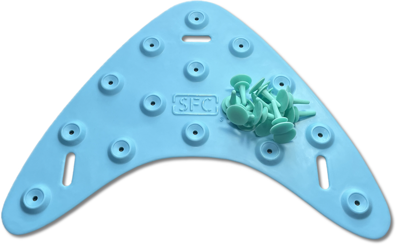 Fly Line Mat-20" (Aqua/Seafoam)
