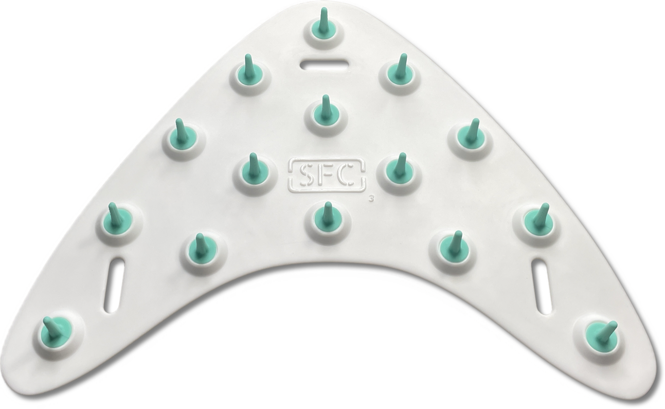 Fly Line Mat-20" (White/Seafoam)