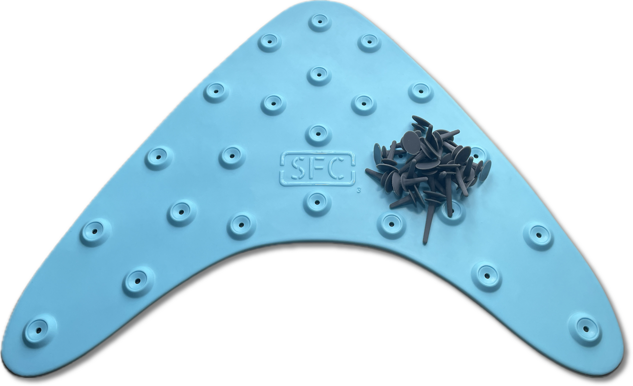 Fly Line Mat-30" (Aqua/Slate)
