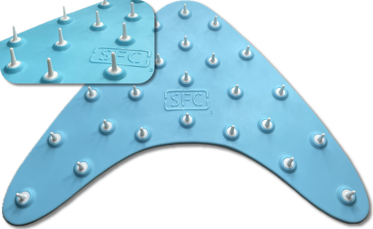 Fly Line Mat-30" (Aqua/White)