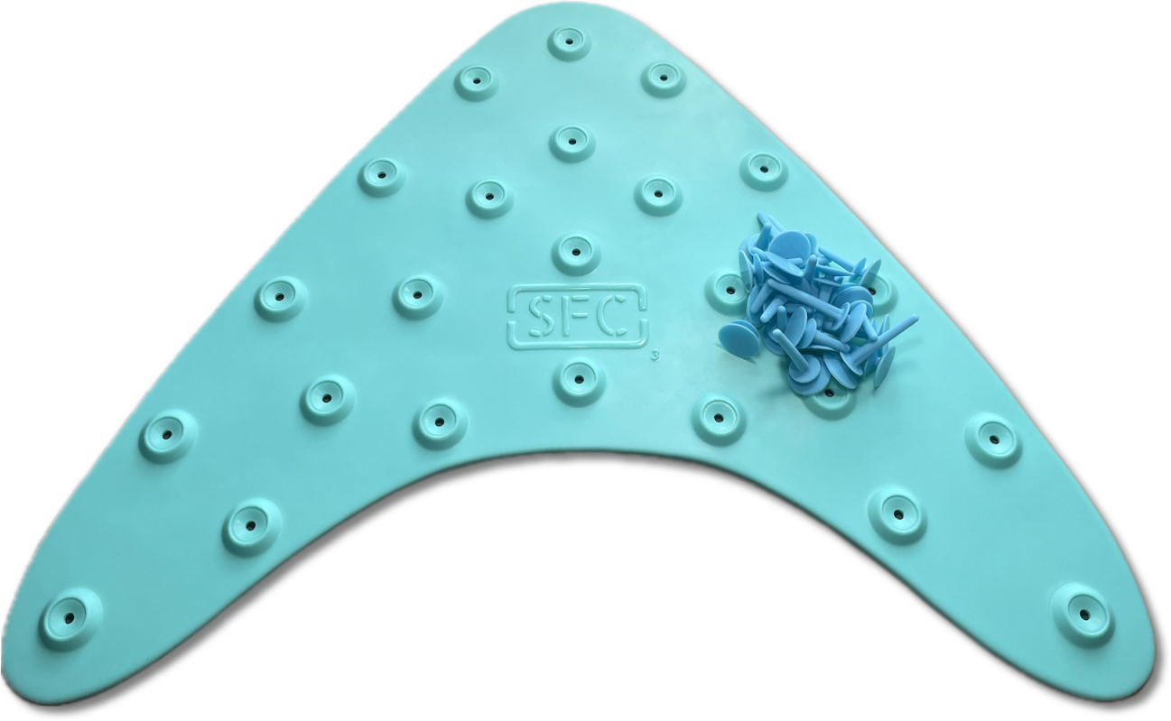 Fly Line Mat-30" (Seafoam/Aqua)