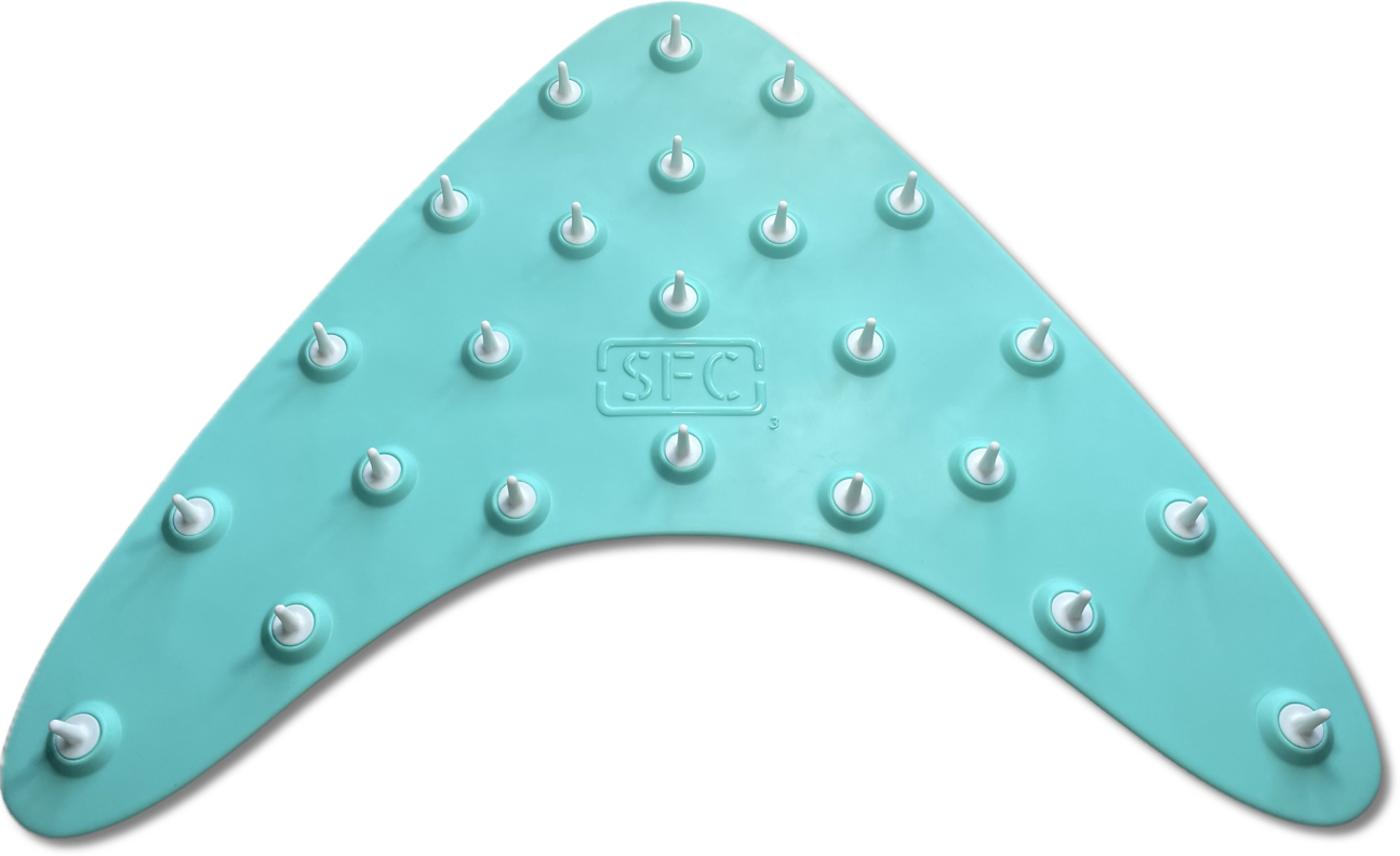 Fly Line Mat-30" (Seafoam/White)