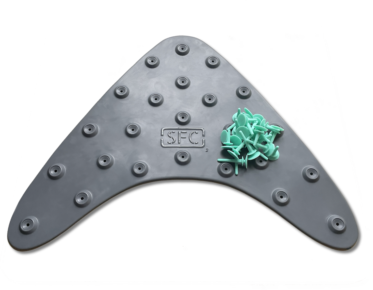 Fly Line Mat-30" (Slate/Seafoam)