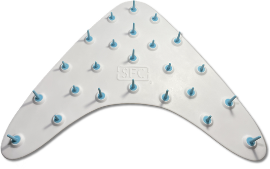 Fly Line Mat-30" (White/Aqua)