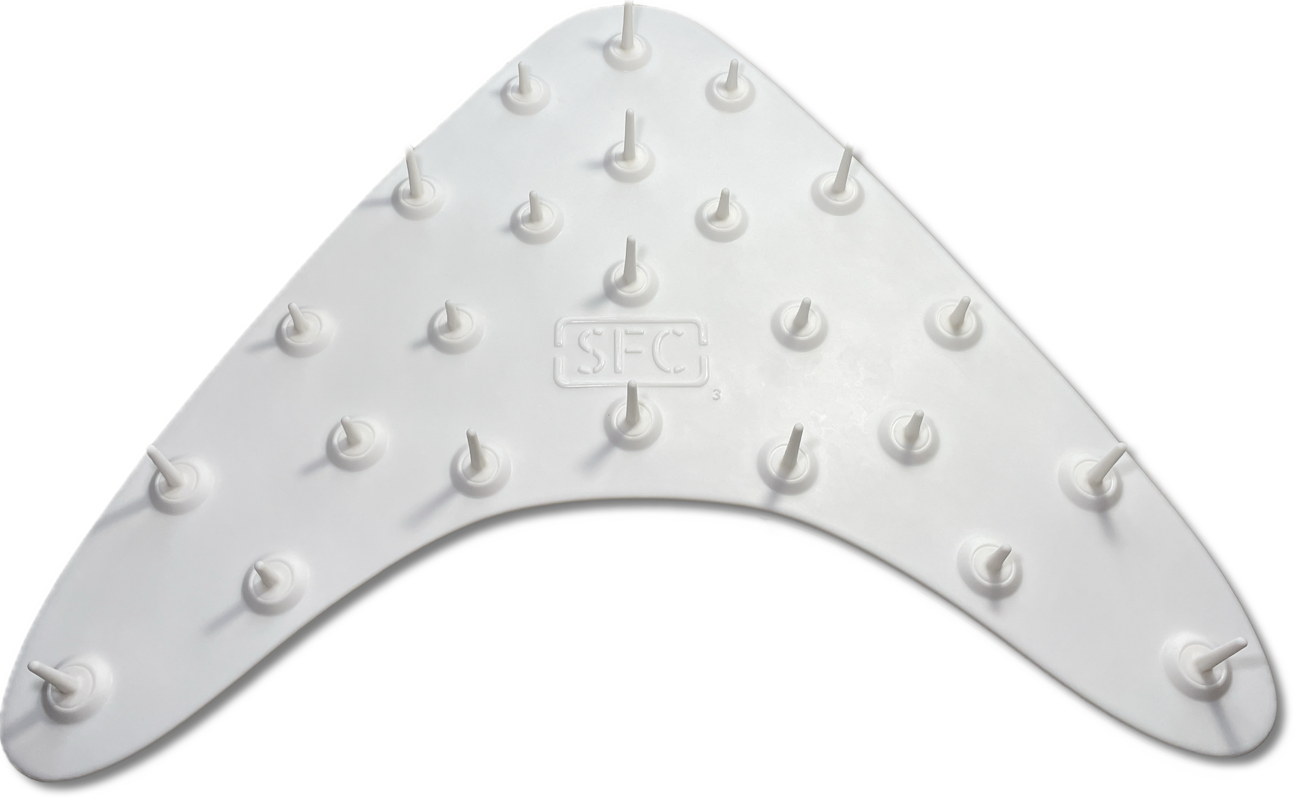 Fly Line Mat-30" (White/White)