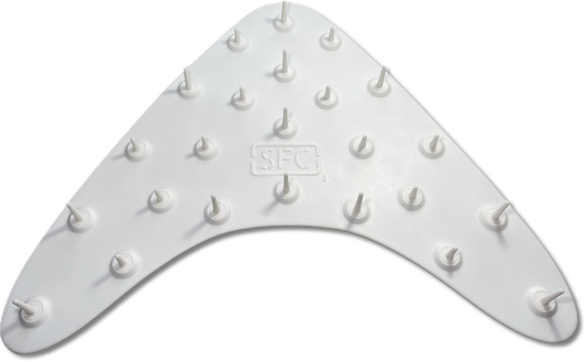 Fly Line Mat-30" (White/White)